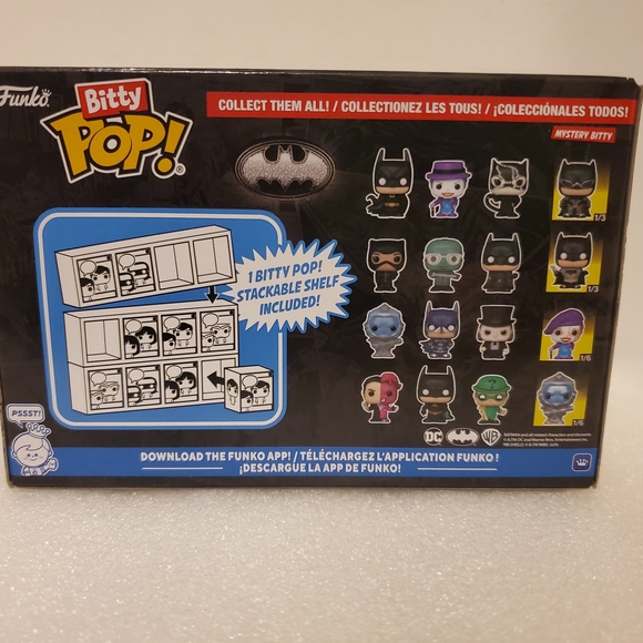 Brand New Funko Bitty Pop!: DC Universe - Bitty Pop! Batman 4-Pack Series 2 - Picture 2 of 3